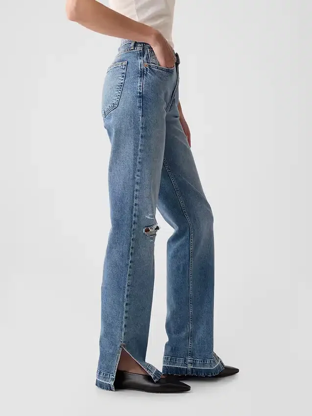 Mid Rise '90S Loose Jeans