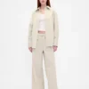 Mid Rise Corduroy Baggy Pants