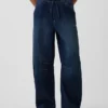 Mid Rise Easy Horseshoe Jeans