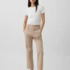 Mid Rise Khakis