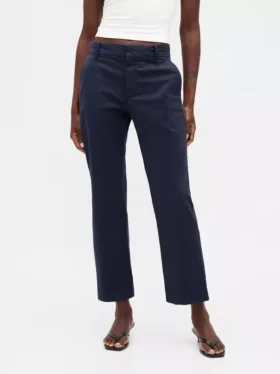 Mid Rise Khakis