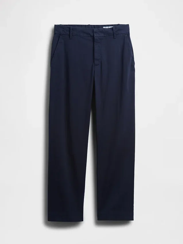 Mid Rise Khakis