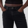 Mid Rise Relaxed Straight Jeans