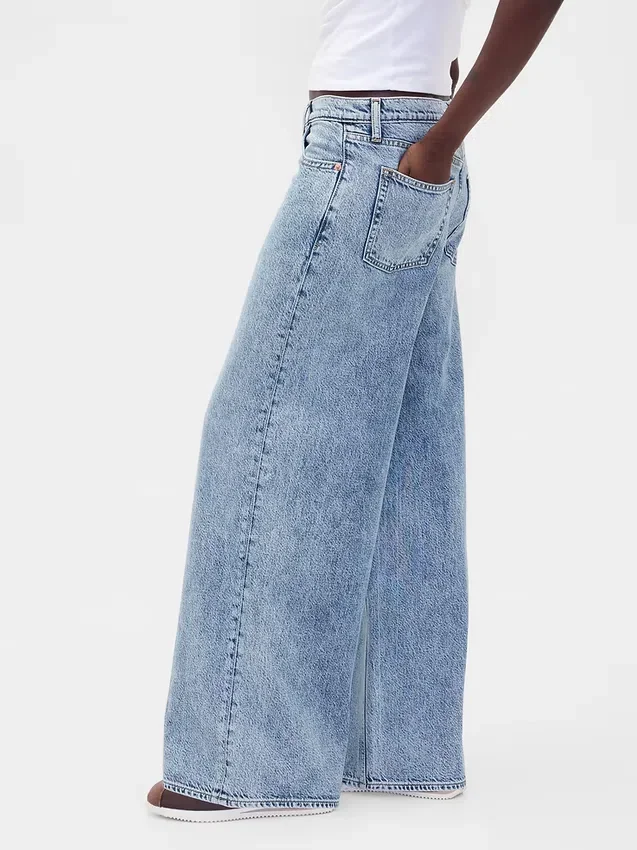 Mid Rise Ultrasoft Baggy Jeans