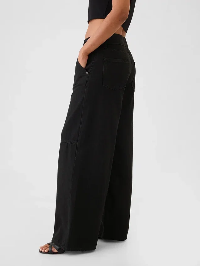 Mid Rise Ultrasoft Baggy Jeans