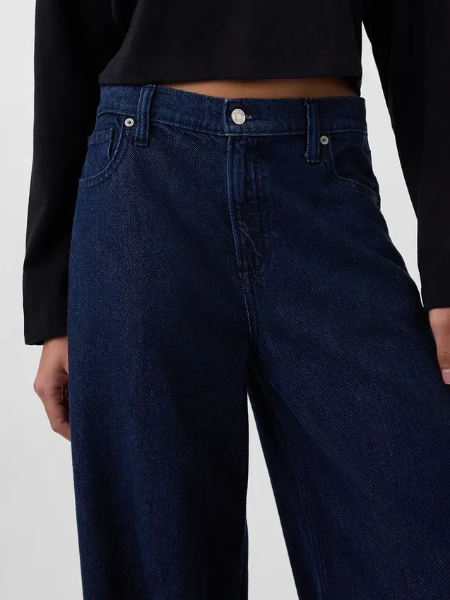 Mid Rise Ultrasoft Baggy Jeans