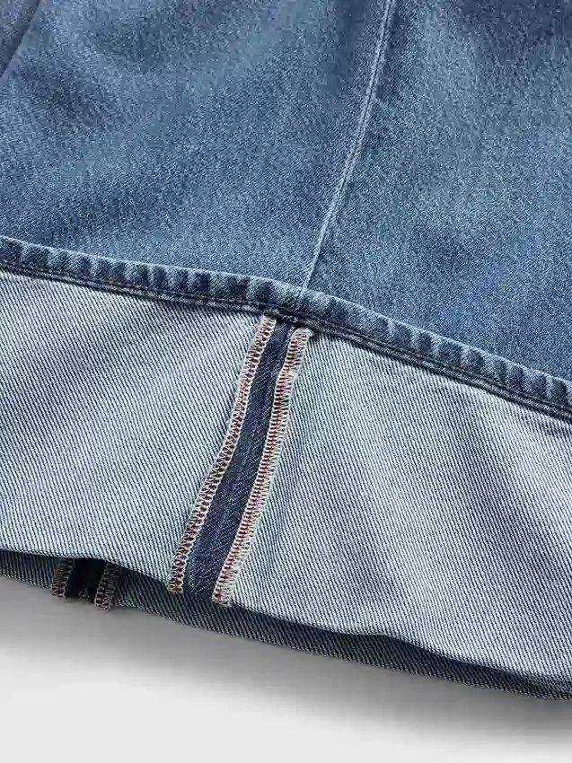 Mid Rise Ultrasoft Cuffed Baggy Jeans