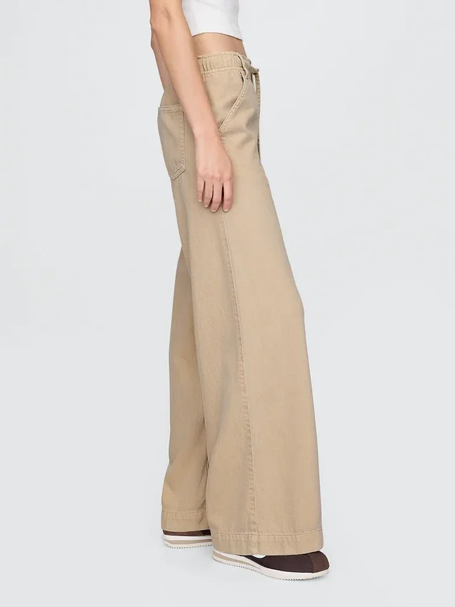 Mid Rise Ultrasoft Easy Baggy Jeans