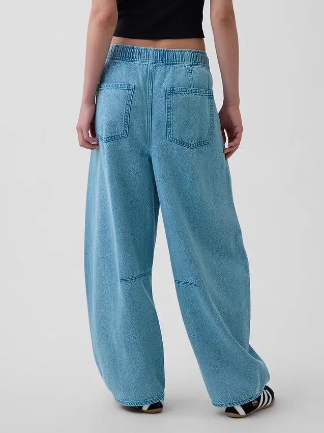 Mid Rise Ultrasoft Easy Horseshoe Jeans