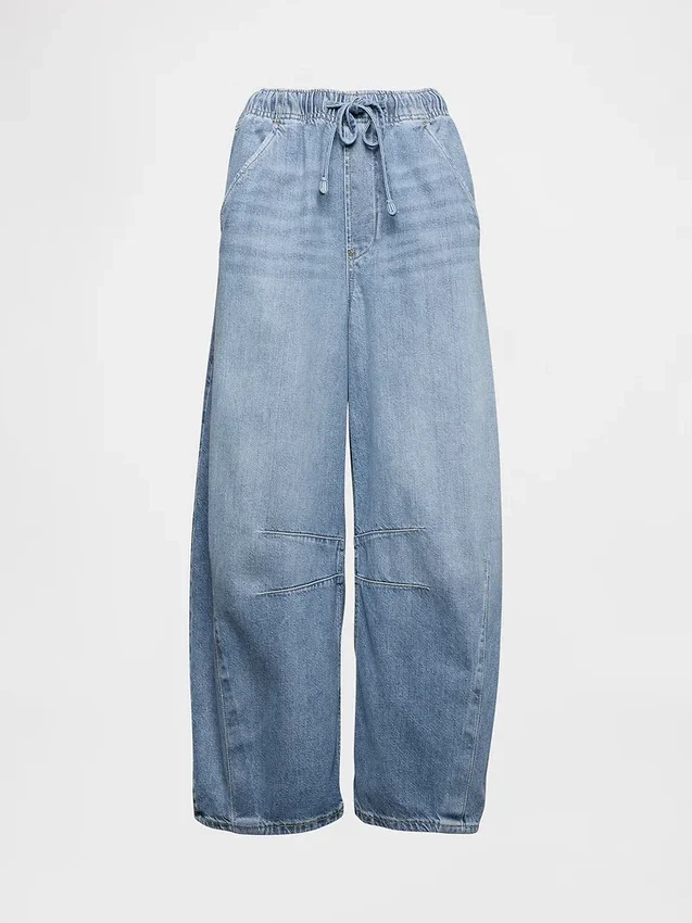 Mid Rise Ultrasoft Easy Horseshoe Jeans