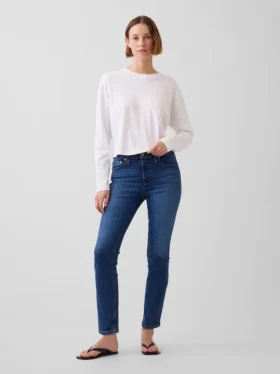 Mid Rise Vintage Slim Jeans