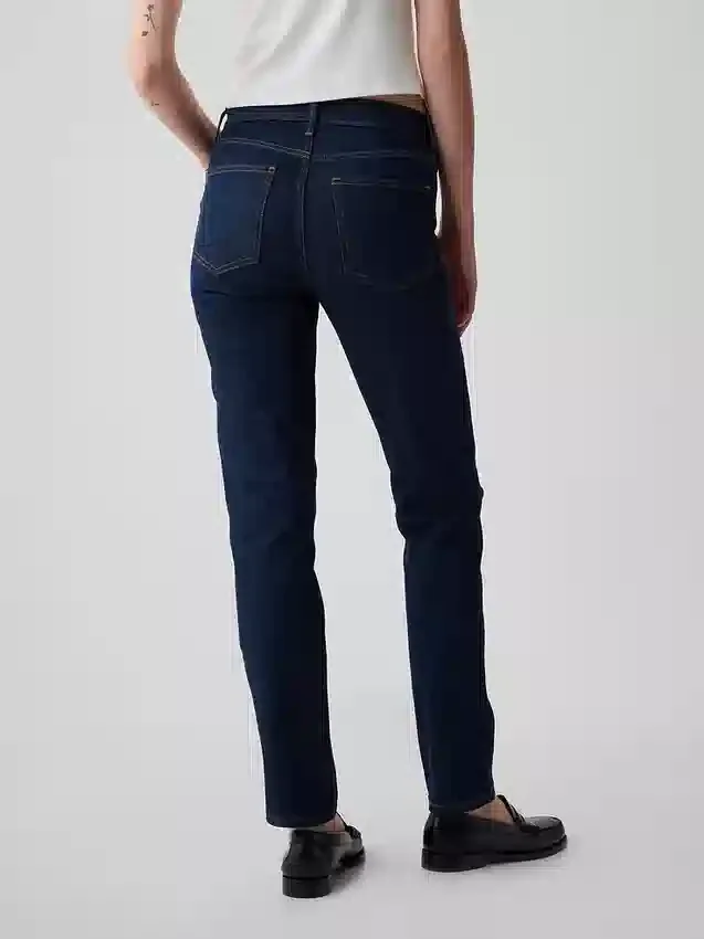 Mid Rise Vintage Slim Jeans