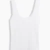 Mini Rib Lace-Trim Pj Tank Top