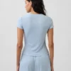 Mini Rib Pj T-Shirt