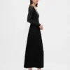 Mixed Media Maxi Dress