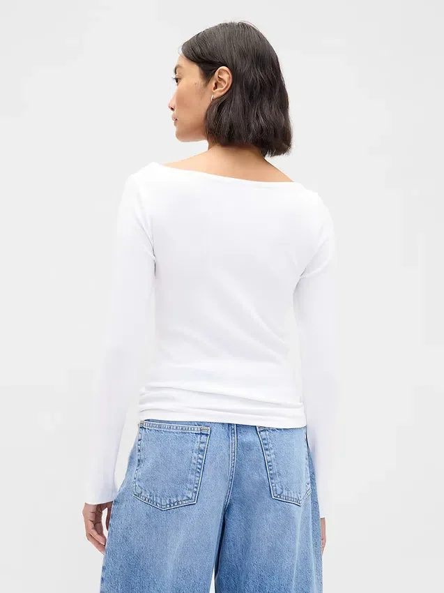 Modern Boatneck T-Shirt