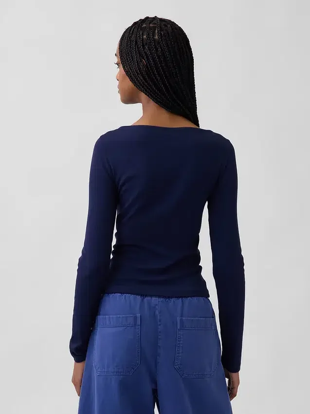 Modern Boatneck T-Shirt