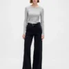 Modern Compact Rib Crop T-Shirt
