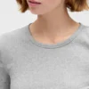 Modern Compact Rib Crop T-Shirt