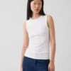 Modern Crewneck Tank Top