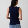 Modern Crewneck Tank Top