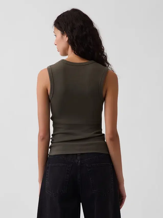 Modern Crewneck Tank Top