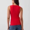 Modern Crewneck Tank Top