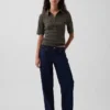 Modern Elbow-Sleeve Utility T-Shirt