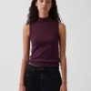 Modern Mockneck Tank Top