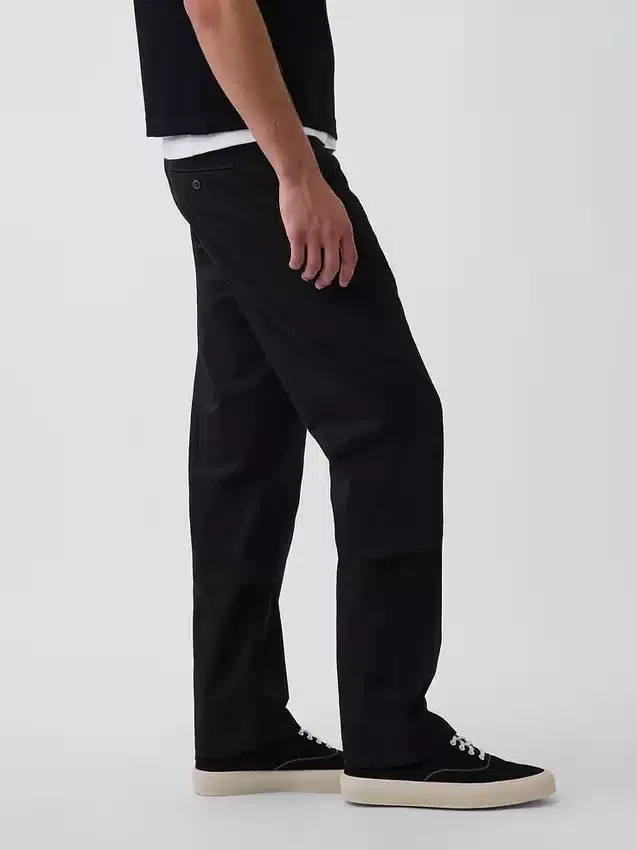 Modern Straight Khakis