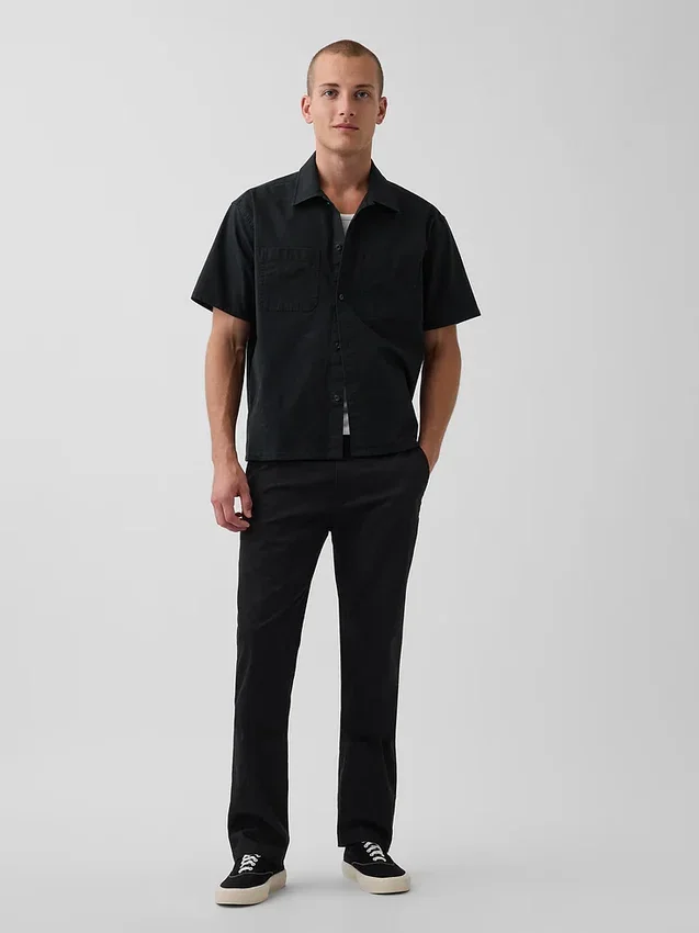 Modern Straight Khakis