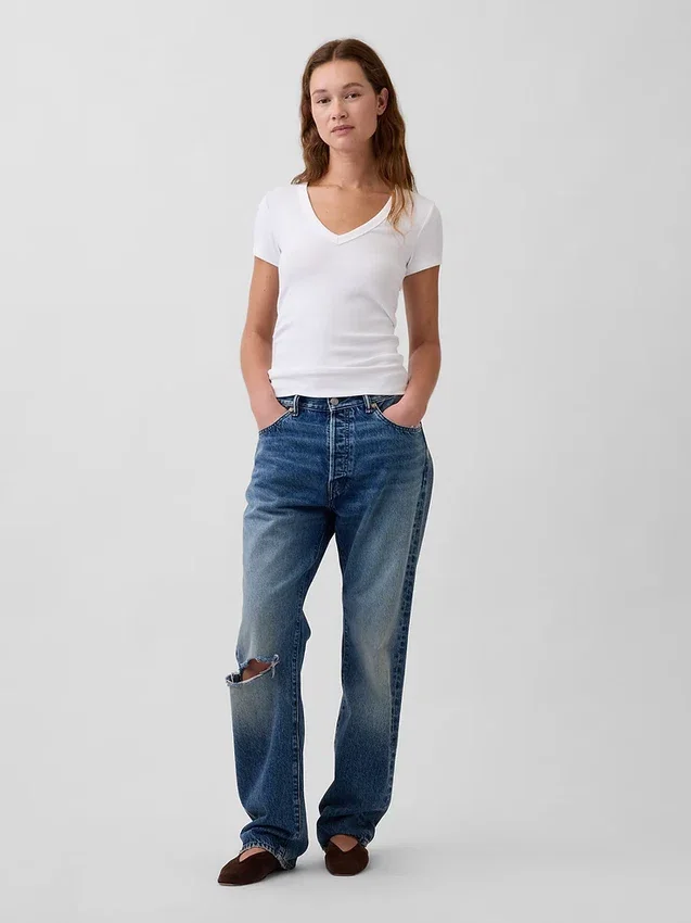 Modern V-Neck T-Shirt