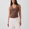 Modern V-Neck Tank Top