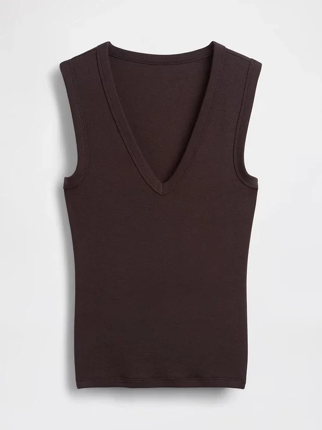 Modern V-Neck Tank Top