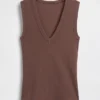 Modern V-Neck Tank Top
