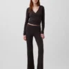 Modern Wide Rib Flare Pants