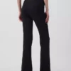 Modern Wide Rib Flare Pants