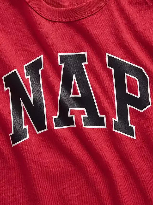 Nap Logo Oversized Pj T-Shirt