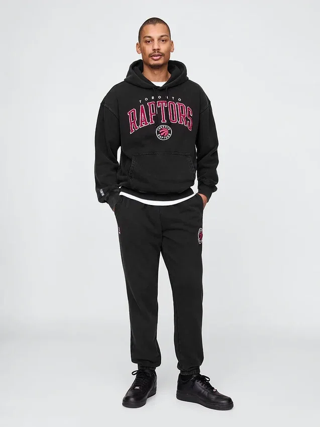 Nba Toronto Raptors Logo Heavyweight Joggers