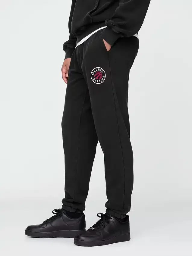 Nba Toronto Raptors Logo Heavyweight Joggers