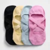 No Show Grip Socks (4-Pack)