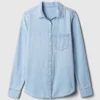 Organic Cotton Denim Classic Shirt