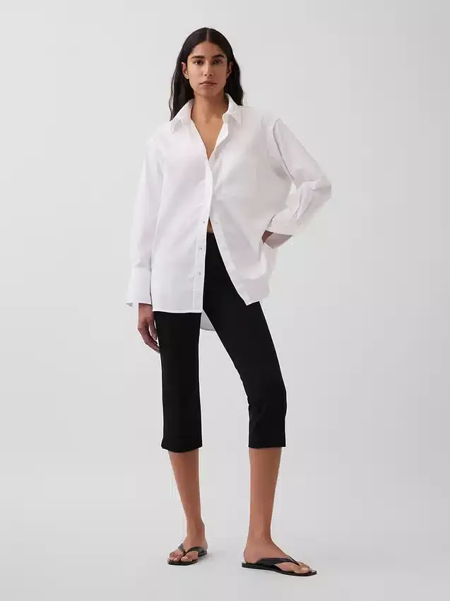 Organic Cotton Oxford Big Shirt