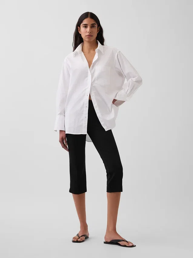 Organic Cotton Oxford Big Shirt