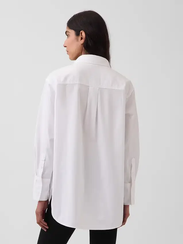 Organic Cotton Oxford Big Shirt