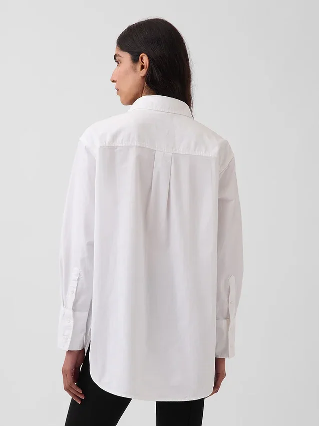 Organic Cotton Oxford Big Shirt