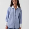 Organic Cotton Poplin Big Shirt