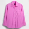 Organic Cotton Poplin Big Shirt
