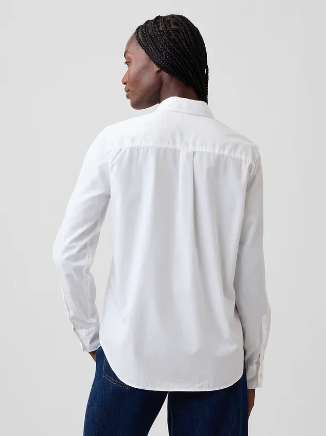 Organic Cotton Poplin Classic Shirt