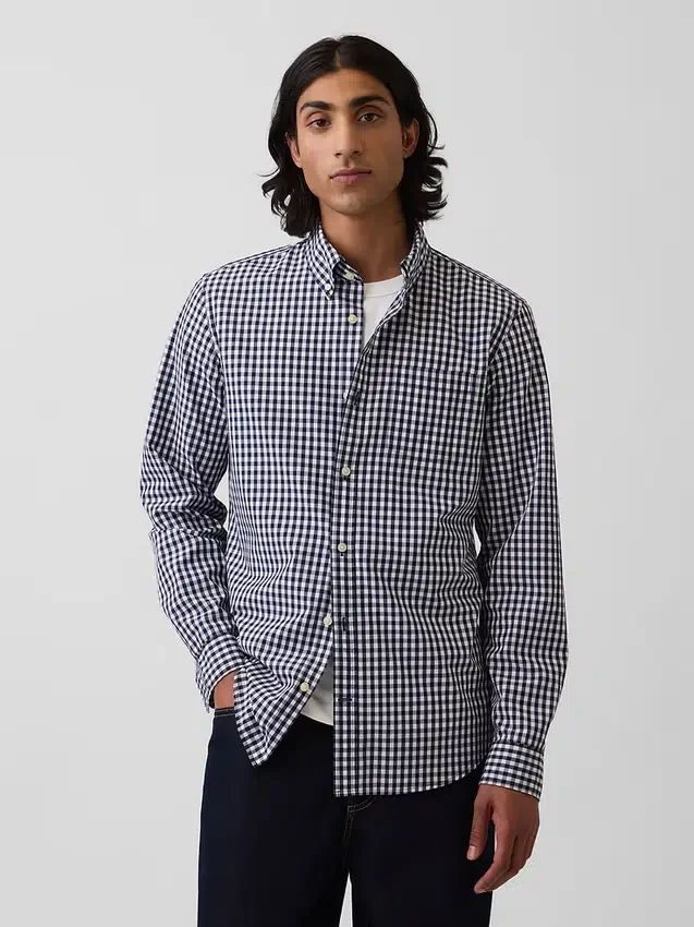 Organic Cotton Poplin Classic Shirt